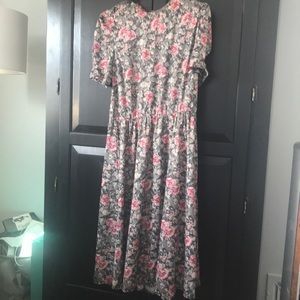 Vintage Floral Dress